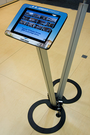 iPad Kiosk 3/4 View