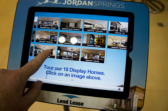 iPad Kiosk + user